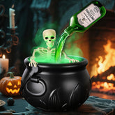 Floating Potion Cauldron with Fog & Glow